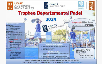Trophée Départemental Padel 2024